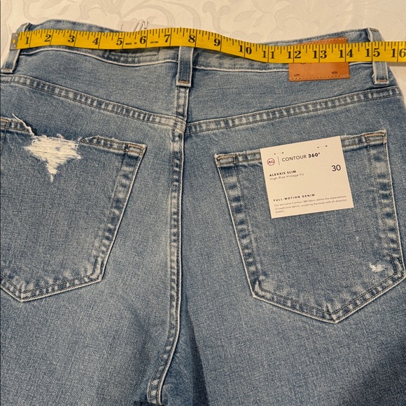 🎉HP🎉AG Hi-Rise Straight Leg Jeans. Ladies 30 - Picture 13 of 16